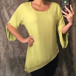 NWOT October Sky Green Blouse